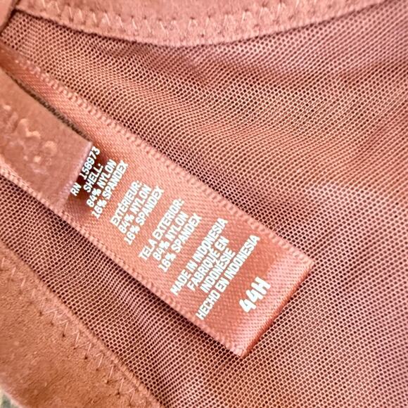 NWOT SKIMS Mahogany Ultra Fine Mesh Mahogany Scoop Bra – 44H - Picture 4 of 6